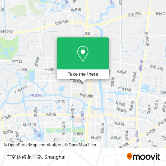 广富林路龙马路 map