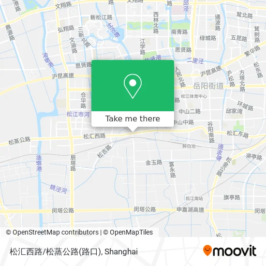 松汇西路/松蒸公路(路口) map