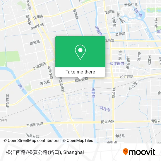 松汇西路/松蒸公路(路口) map