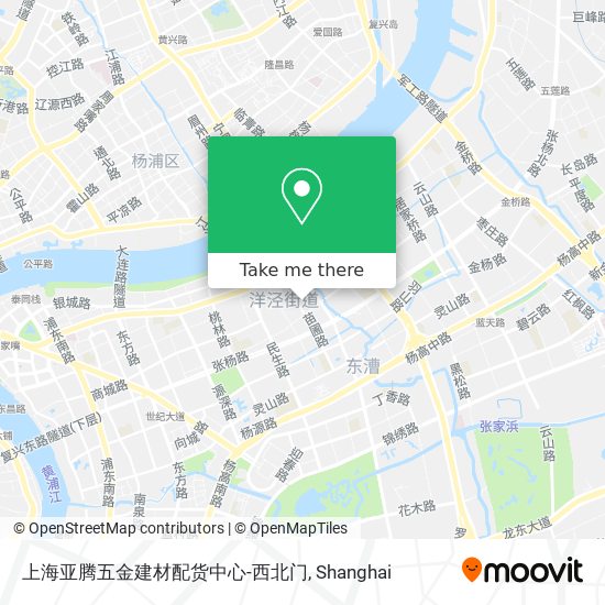 上海亚腾五金建材配货中心-西北门 map