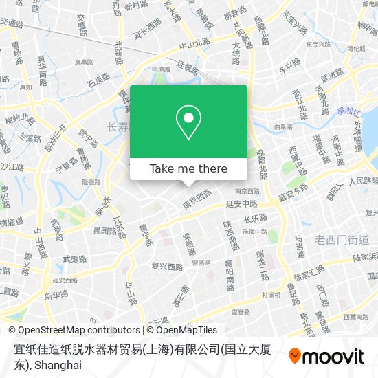 宜纸佳造纸脱水器材贸易(上海)有限公司(国立大厦东) map