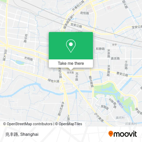 兆丰路 map