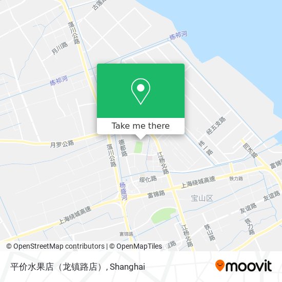 平价水果店（龙镇路店） map