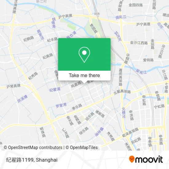 纪翟路1199 map