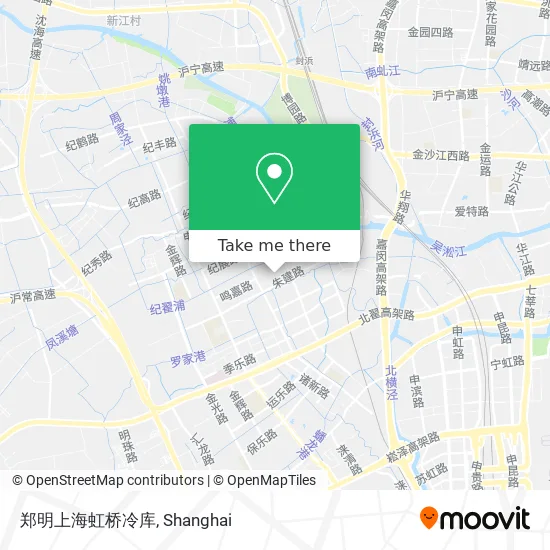 郑明上海虹桥冷库 map