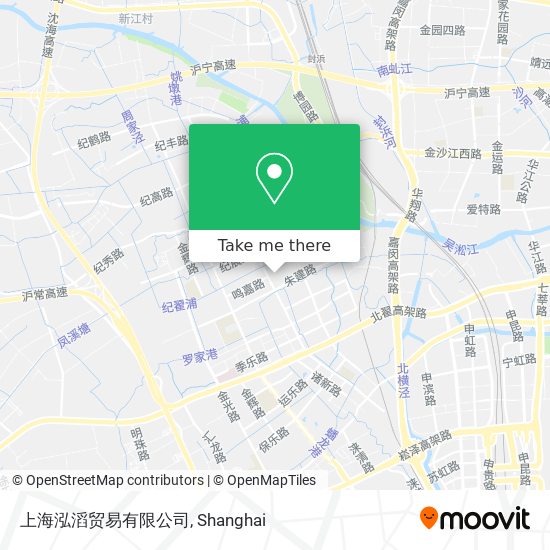 上海泓滔贸易有限公司 map