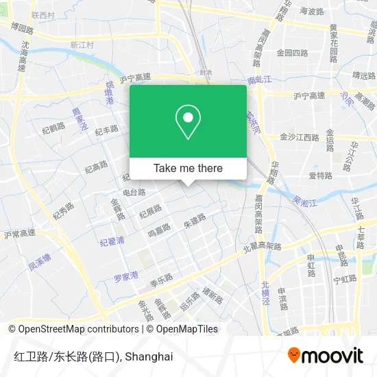 红卫路/东长路(路口) map