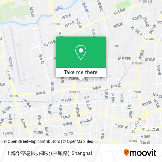 上海华亭息园办事处(平顺路) map