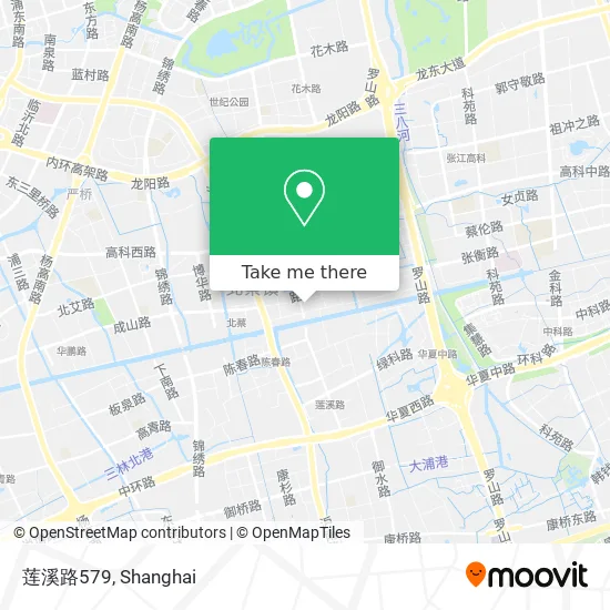 莲溪路579 map