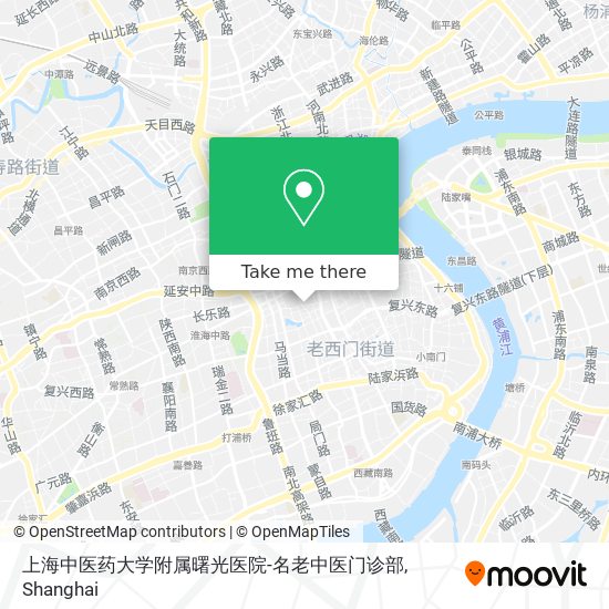 上海中医药大学附属曙光医院-名老中医门诊部 map