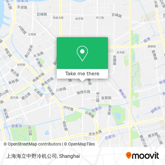 上海海立中野冷机公司 map