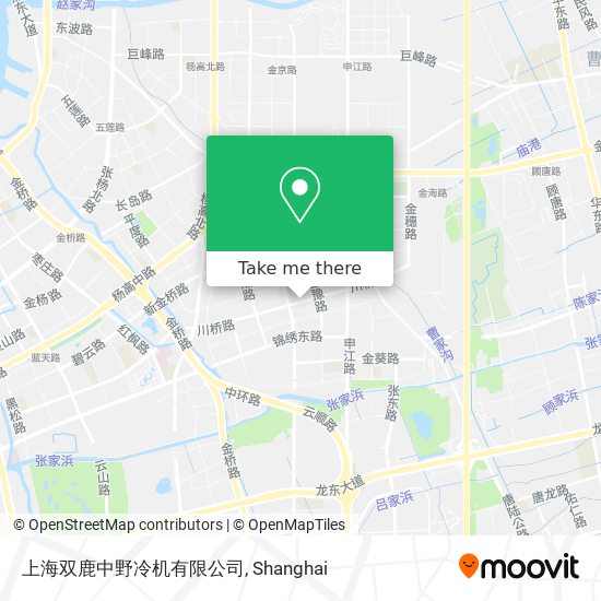 上海双鹿中野冷机有限公司 map