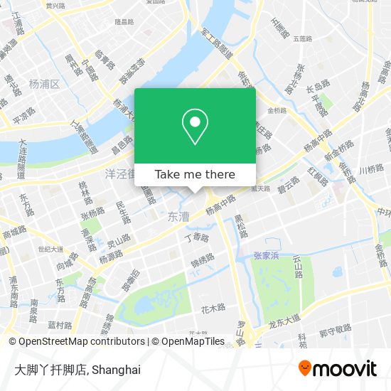 大脚丫扦脚店 map