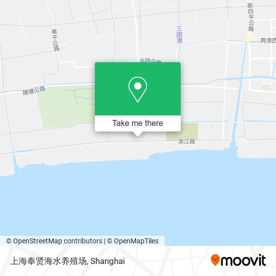 上海奉贤海水养殖场 map