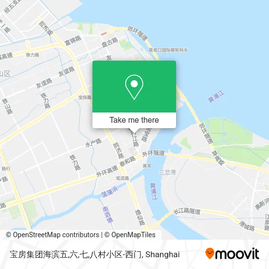 宝房集团海滨五,六,七,八村小区-西门 map