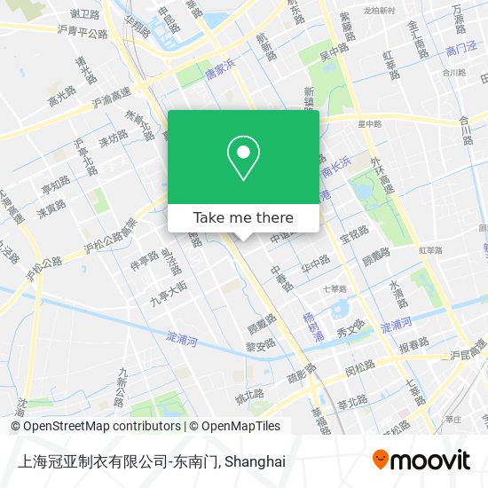 上海冠亚制衣有限公司-东南门 map