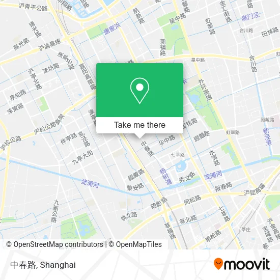 中春路 map