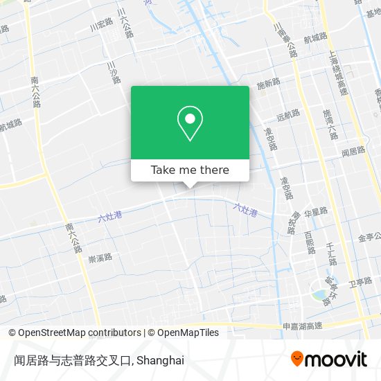 闻居路与志普路交叉口 map