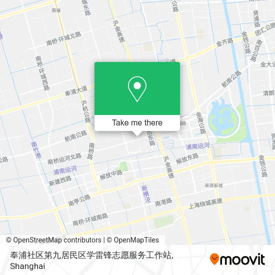 奉浦社区第九居民区学雷锋志愿服务工作站 map