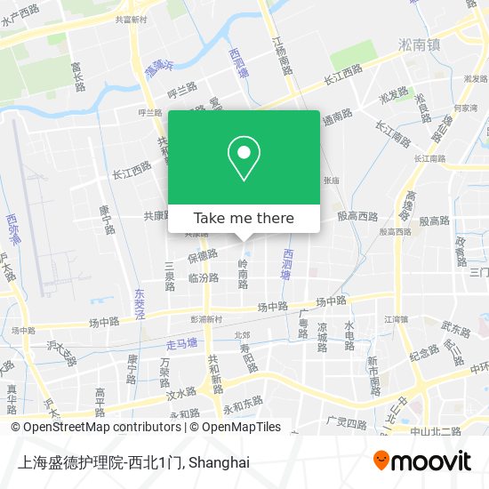 上海盛德护理院-西北1门 map