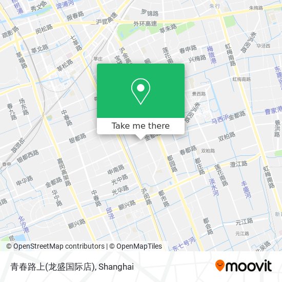 青春路上(龙盛国际店) map