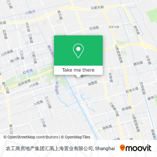 农工商房地产集团汇禹上海置业有限公司 map