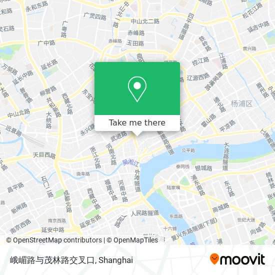 峨嵋路与茂林路交叉口 map