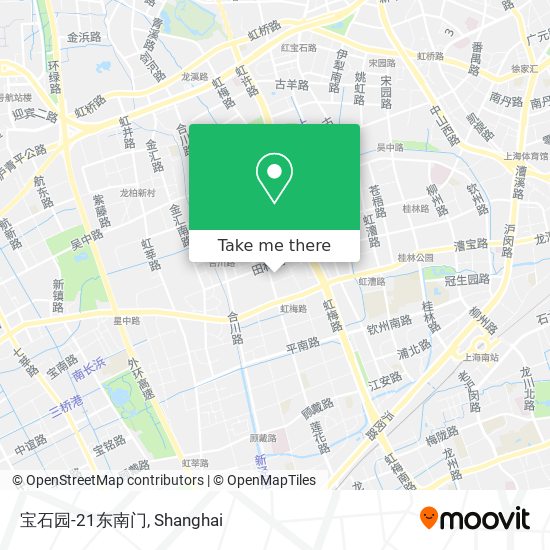 宝石园-21东南门 map