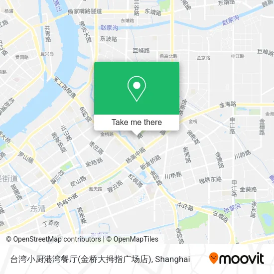 台湾小厨港湾餐厅(金桥大拇指广场店) map