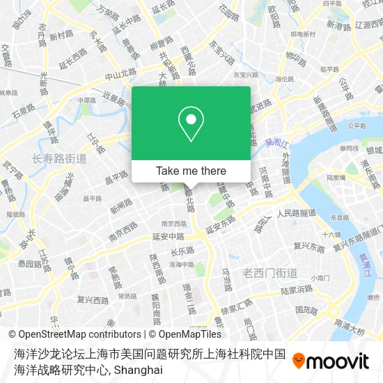 海洋沙龙论坛上海市美国问题研究所上海社科院中国海洋战略研究中心 map
