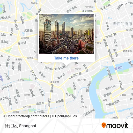 徐汇区 map