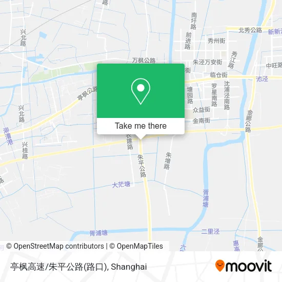 亭枫高速/朱平公路(路口) map