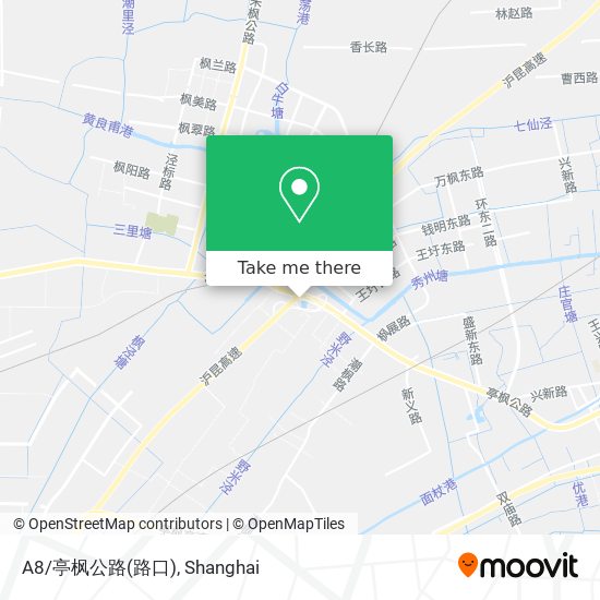 A8/亭枫公路(路口) map