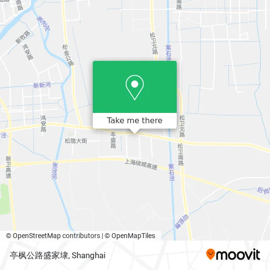 亭枫公路盛家埭 map