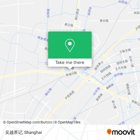 吴越界记 map