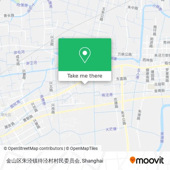 金山区朱泾镇待泾村村民委员会 map