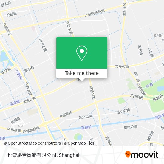 上海诚待物流有限公司 map