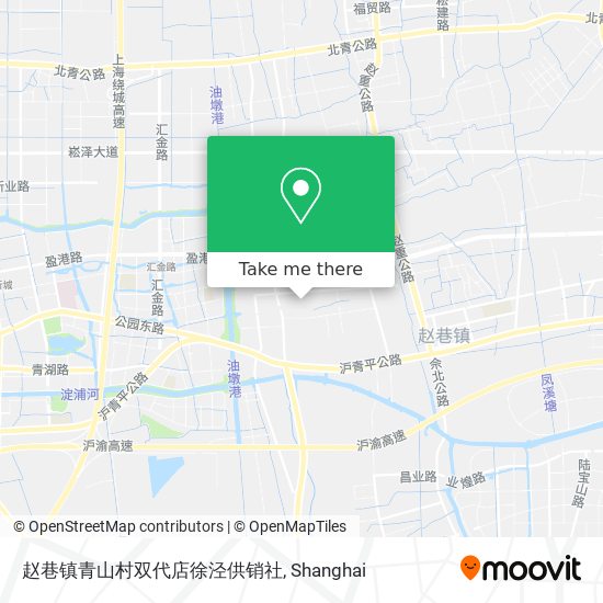 赵巷镇青山村双代店徐泾供销社 map
