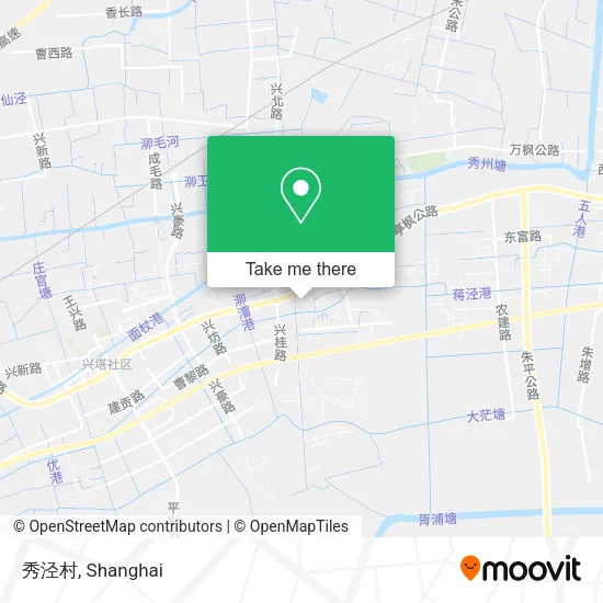 秀泾村 map