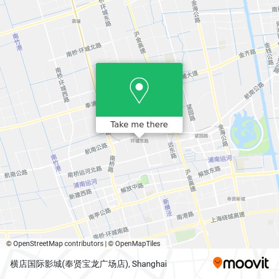 横店国际影城(奉贤宝龙广场店) map