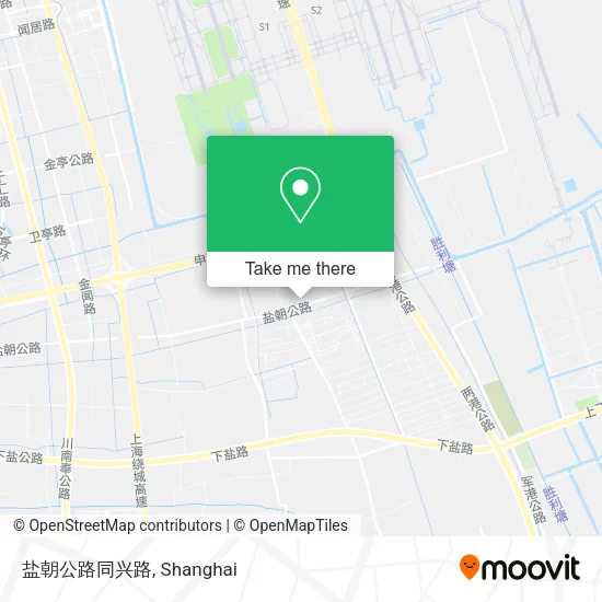盐朝公路同兴路 map