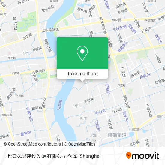 上海磊城建设发展有限公司仓库 map