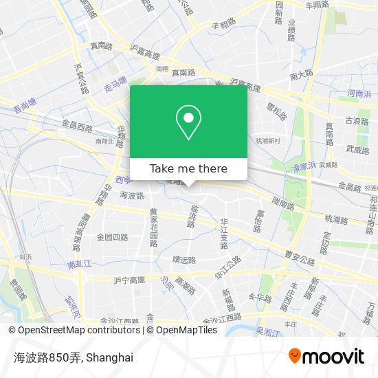 海波路850弄 map