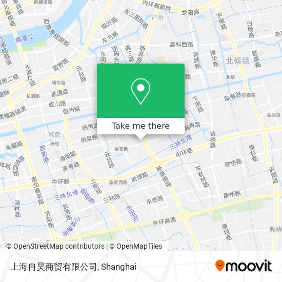 上海冉昊商贸有限公司 map