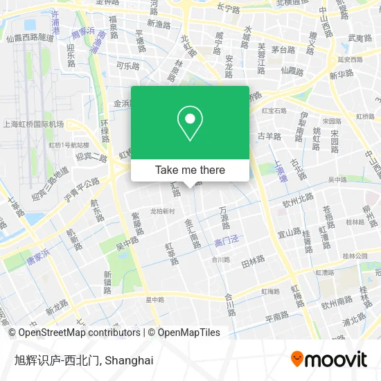 旭辉识庐-西北门 map