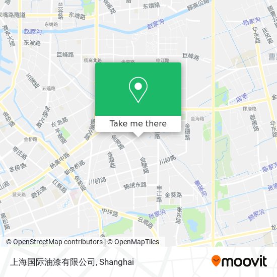 上海国际油漆有限公司 map