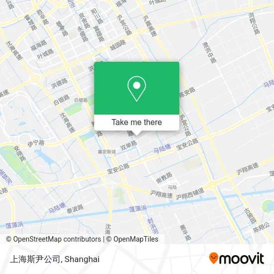 上海斯尹公司 map