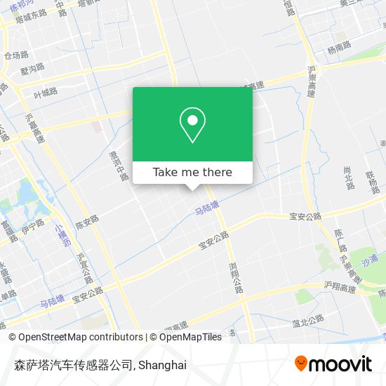 森萨塔汽车传感器公司 map