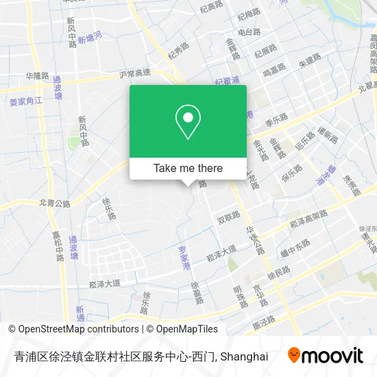 青浦区徐泾镇金联村社区服务中心-西门 map