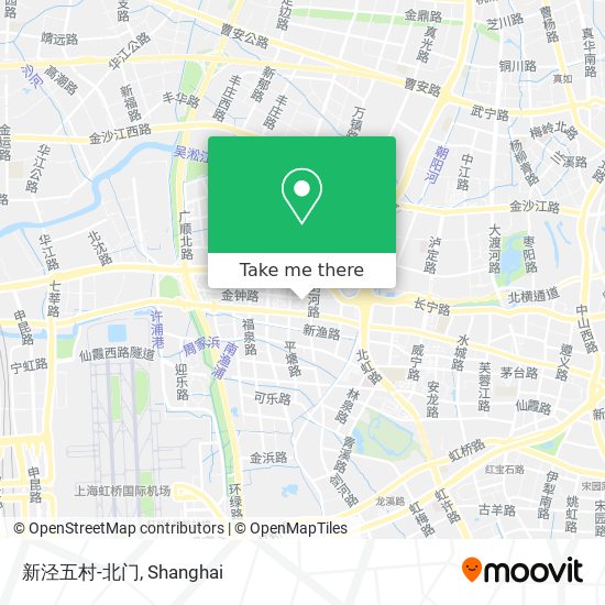 新泾五村-北门 map